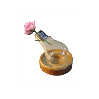 جای گل چوبی